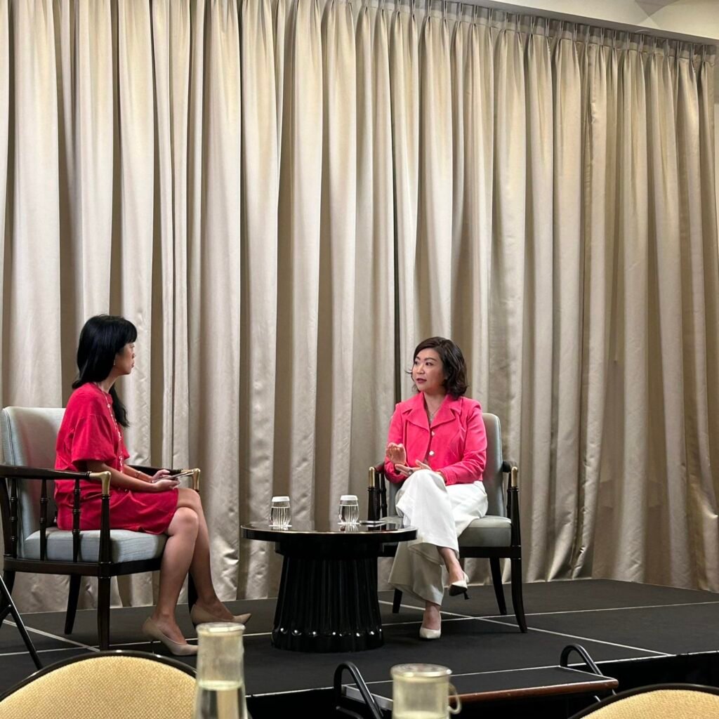 Joy Wang Public Speaking Motivational Speaker Business Consulting on Alternative Investment Market Outlook at UBS Interviews