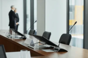 Senior executive address in a board-level governance environment